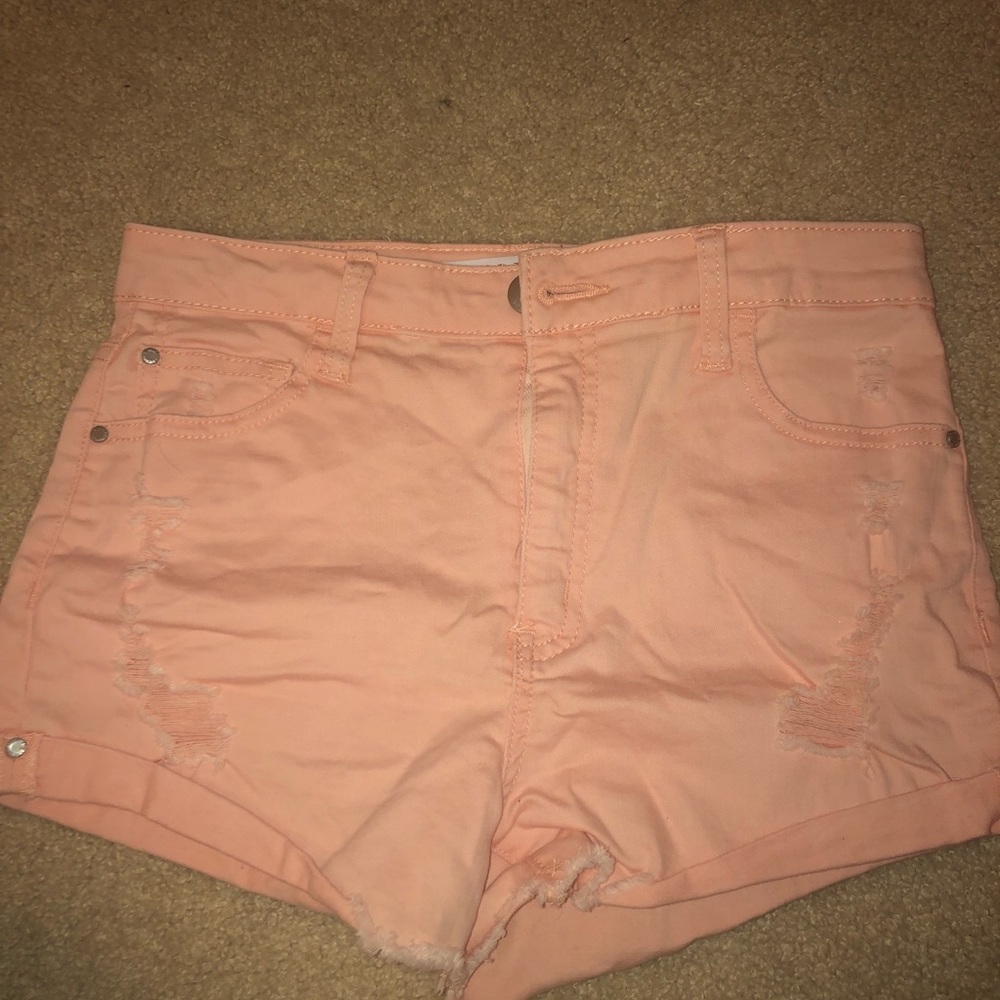 Jean Colored Shorts